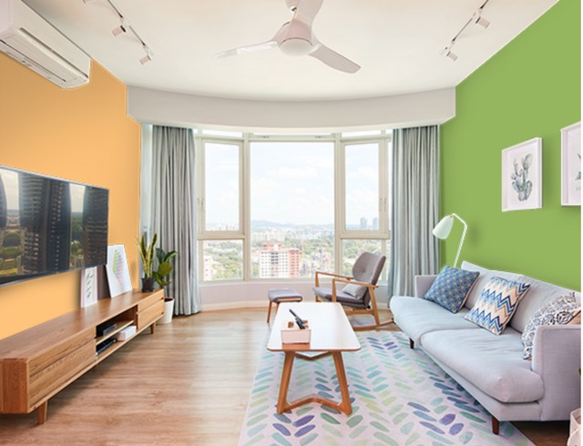 sơn màu xanh lá - tập đoàn sơn sao phương nam