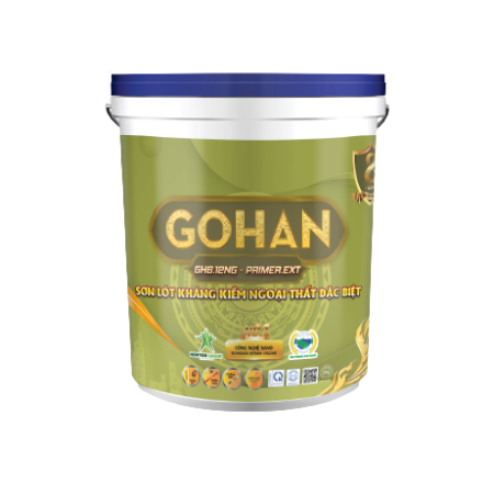 6.12NG - SƠN GOHAN - PRIMER.EXT - Sơn lót kháng kiềm ngoại thất đặc biệt , công nghệ nano