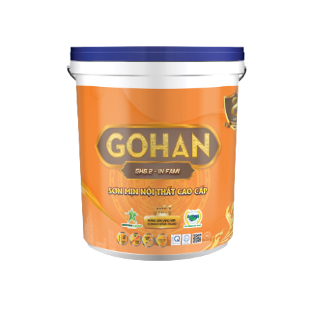 6.2 - SƠN GOHAN - IN FAMI - Sơn mịn nội thất cao cấp