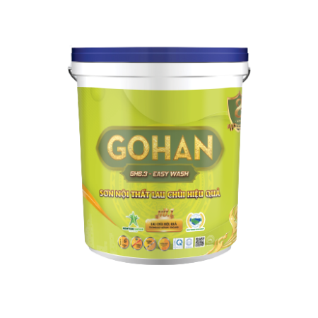 6.3 - SƠN GOHAN - EASY WASH - Sơn nội thất lau chùi hiệu quả