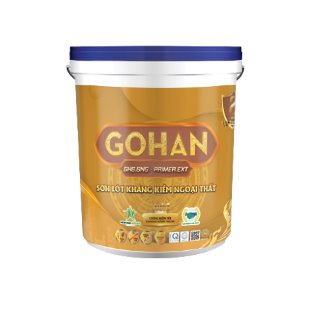 6.6NG - SƠN GOHAN - PRIMER.EXT- Sơn lót kháng kiềm ngoại thất