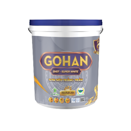 ST -SƠN GOHAN- SUPER WHITE - Sơn siêu trắng trần