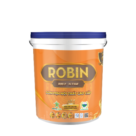 6.2 - SƠN ROBIN - IN FAMI - Sơn mịn nội thất cao cấp