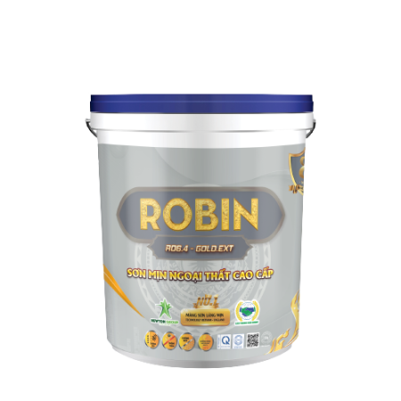 6.4 - SƠN ROBIN - GOLD.EXT - Sơn mịn ngoại thất cao cấp