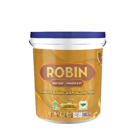 6.6NG - SƠN ROBIN - PRIMER.EXT - Sơn lót kháng kiềm ngoại thất