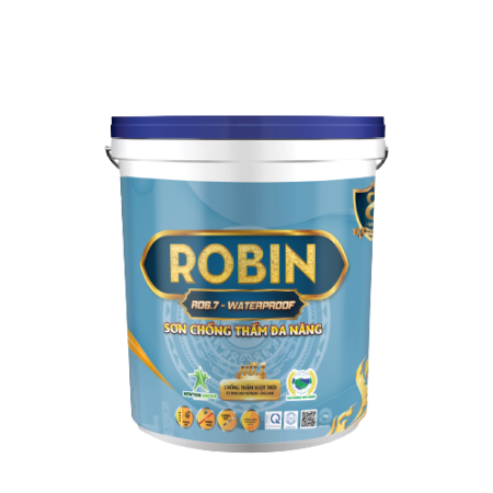 6.7 -SƠN ROBIN - WATERPROOF - Sơn chống thấm đa năng