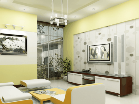 cách phối màu sơn tường nhà